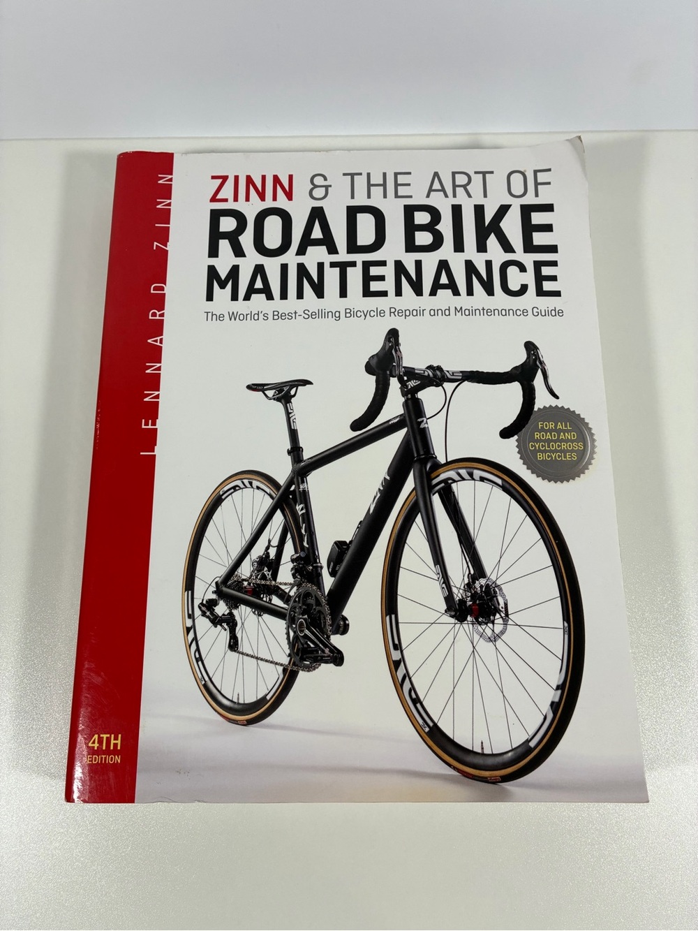 Zinn & the Art of Road Bike Maintenance Guide Book by Lennard Zinn 4th Edition
